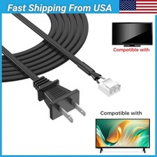 6ft 18AWG UL Listed AC Power Cord for Vizio TV 3 Prong NEMA 5-15P