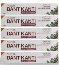 5 x Patanjali Dant Kanti Herbal Toothpaste 20...