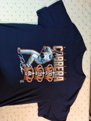 Men's Miguel Cabrera Triple Crown T Shirt 2xl