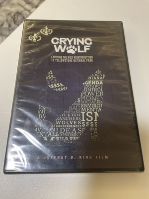 Crying Wolf DVD NEW SEALED The Wolf Reintroduction Yellowstone Documentary