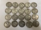 90% Silver Walking Liberty Half Dollars - Roll of 20 - $10 Face Value