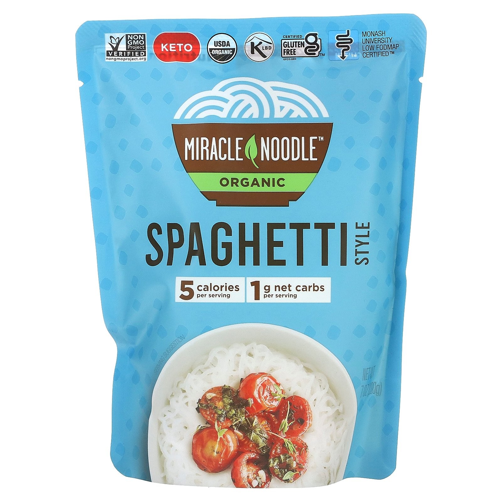 Спагетти в органическом стиле 7 унций 200 г 2090₽