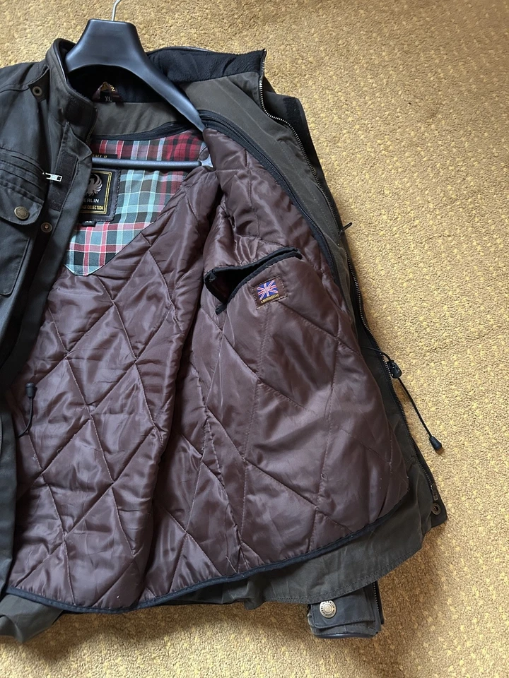 Merlin Voxhall II Motorradjacke, XL, Protektoren / gewachste Baumwolle - Bild 2 von 4