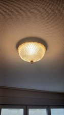 Limburg Glashütte Deckenlampe Mide Century 