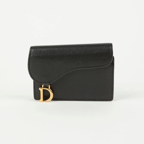 Porte carte à rabat de selle Dior S5611CCEH 122960289