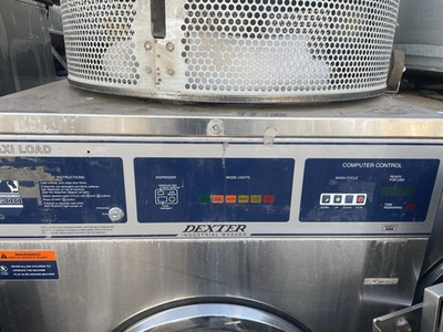 #ad #ad Dexter Washer Maxi Load No Bearing Or Motor Noise. Works Good. 40lb $2000.00