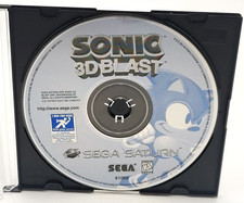 Sonic 3D Blast (Sega Saturn, 1996) DISC ONLY -- VERY CLEAN