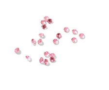 Wholesale Lot of VVS Natural Pink Sapphires, 2mm Round, 19 pcs, Apprx 0.84 TCW
