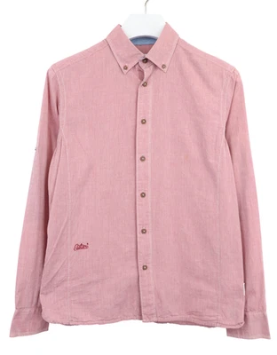 G-STAR Lakewood Empire Roll-Up Hemd Herren MEDIUM Langarm Kragen Pink - Bild 1 von 4