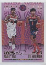 2019-20 Panini Illusions Double Vision Rui Hachimura Bradley Beal #23 gp1