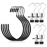 10 StüCk GüRtel Ring GüRtelhalter HäNgeorganizer Groß Huthalter Schalhalter Kraw
