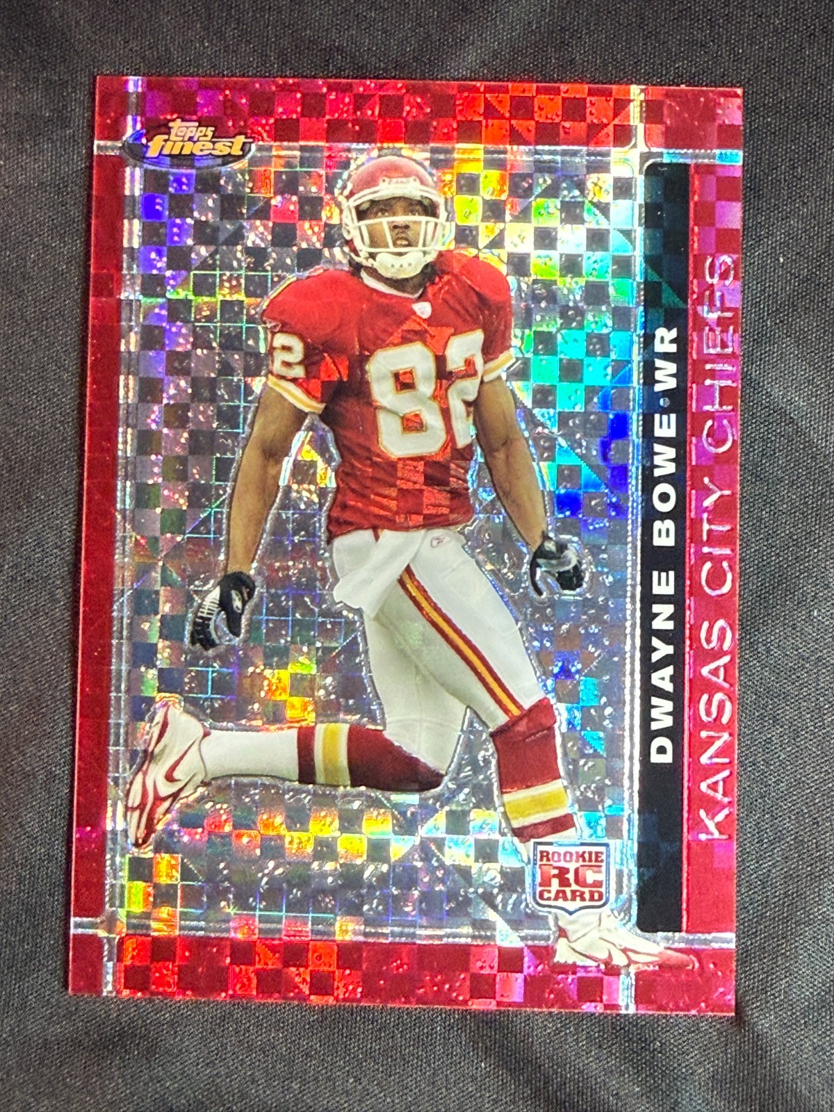 Dwayne Bowe Finest #128 Xfractor