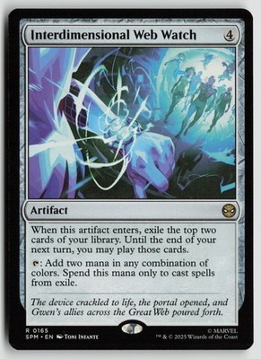 Interdimensional Web Watch LP 165 Marvel's Spider-Man Magic: The Gathering