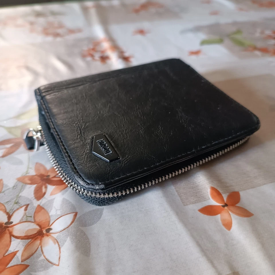 Portafoglio In Pelle Con Zip Antony Morato - Immagine 2 di 4