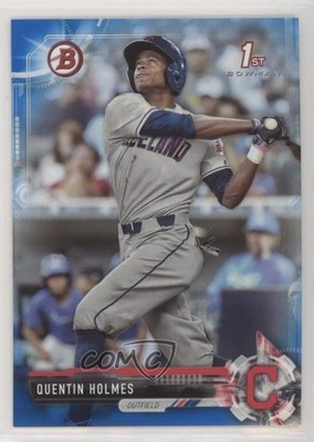 2017 Bowman Draft Blue 23/150 Quentin Holmes #BD-118 a6i