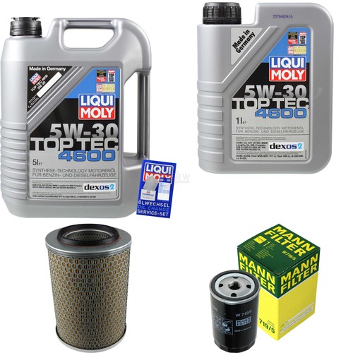 MANN-FILTER Kit Di Ispezione Auto: Filtro Olio, Filtro Aria E Filtro Carburante - Qualità Originale Tedesca