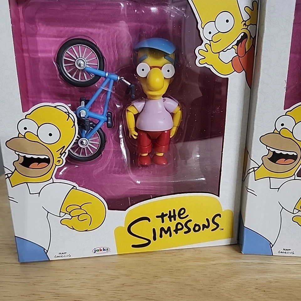 Figuras Jakks Pacific Los Simpson Onda 3 Marge & Maggie + Milhouse + Lenny 5" Foto 2 de 4