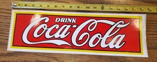 Vintage NOS Coca-cola Decal Sticker