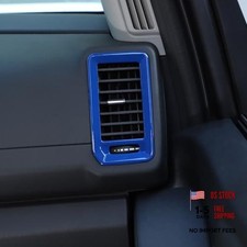 Aunginsy Car Center Console Air Outlet Cover Trim Compatible with Nissan Blue