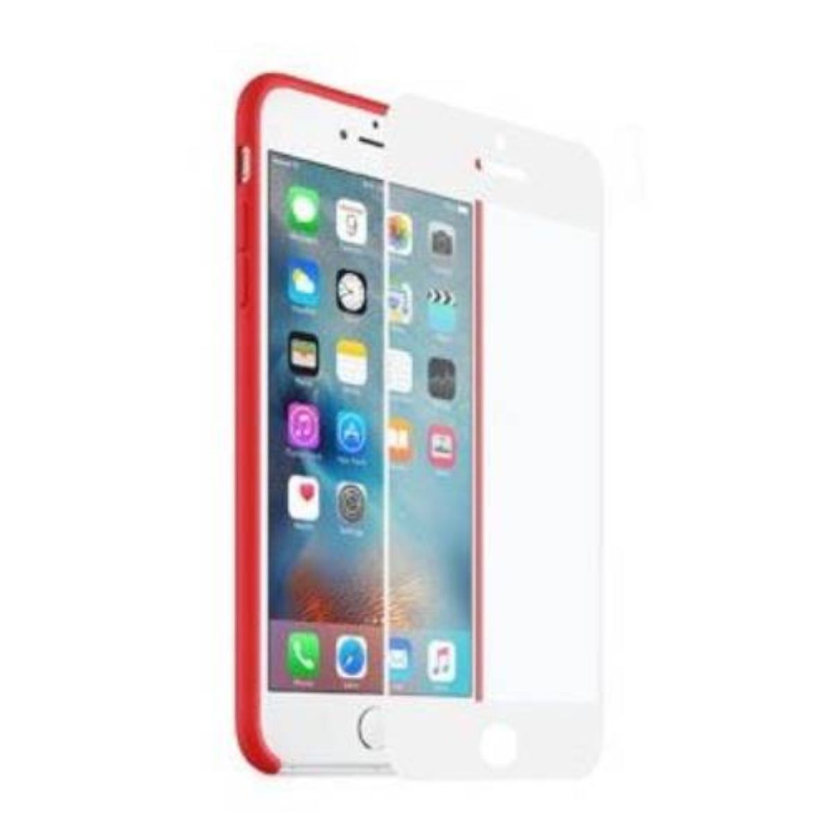 Verre de protection MW iPhone 6S Case Friendly blanc film ecran