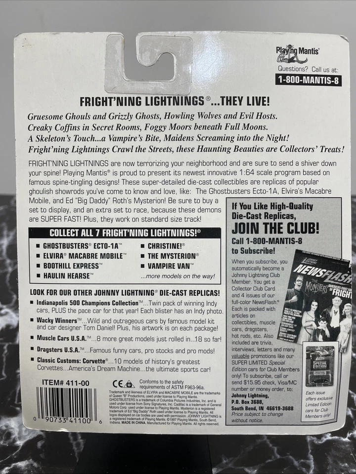 Johnny Lightning Frightning Lightnings Boothill Express Ghostbusters II HTF - Image 3 of 3