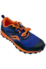 Saucony Kid's Boys Peregrine 12 Shield Navy/Orange