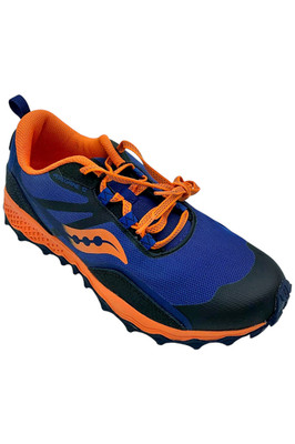 Saucony Kid's Boys Peregrine 12 Shield Navy/Orange
