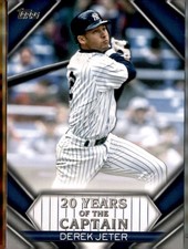 2020 Topps Update #YOC-96 Derek Jeter 20 Years of The Captain
