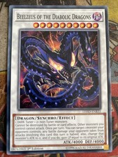LEHD-ENB35 Beelzeus of the Diabolic Dragons 1st Edition Mint YuGiOh Card