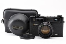     N MINT Yashica Electro 35 GTN Black 35mm Film Camera w/ Strap  Case JAPAN