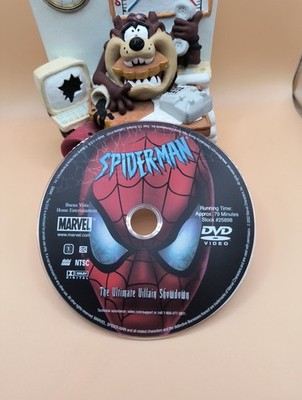 Spider-Man: The Ultimate Villain Showdown (DVD, 2002) Disc Only