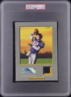 2005 TOPPS TURKEY RED CABINET AUTOGRAPHED RELICS #TB TOM BRADY 2/25 PSA 5 AUTO 9