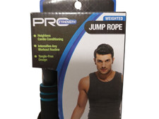 Pro Strength Weighted Jump Rope Tangle Free Toning Cardio New In Box