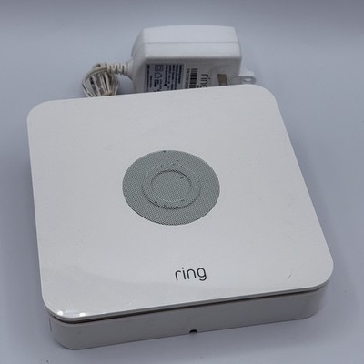 Ring Alarm Base Station -1st Gen- 4HB1S70EN0 w/ AC Adapter. Unknown Registration
