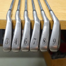 Titleist DCI 981 Iron Set 3-4-6-7-8-9 missing 5 Steel Stiff Shafts Right Hand