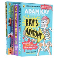 Adam Kay's Incredible Inventions, Marvellous Medicine Book: 4 Books Set- Ages 7+
