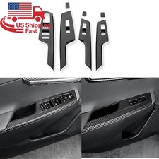 Carbon Tuning Window Lift Switch Button Panel Cover Trims For Kia Ev6 2022-2026