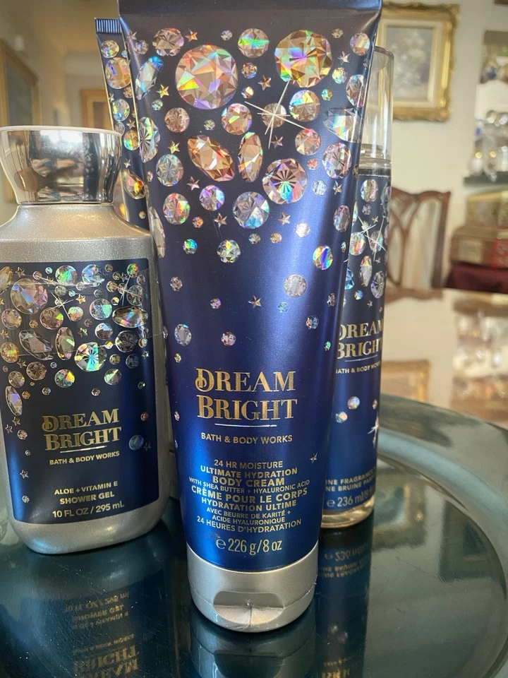 JUEGO RARO Bath & Body Works Dream Bright Body Wash Crema Niebla Gel de Ducha Foto 4 de 4
