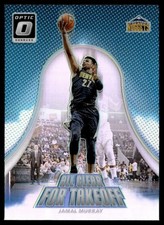 2017-18 Donruss Optic All Clear for Takeoff Silver Prizm Jamal Murray Denver