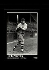 Dick Porter : 1993 Conlon Collection TSN MLB Card #778 : Cleveland Indians