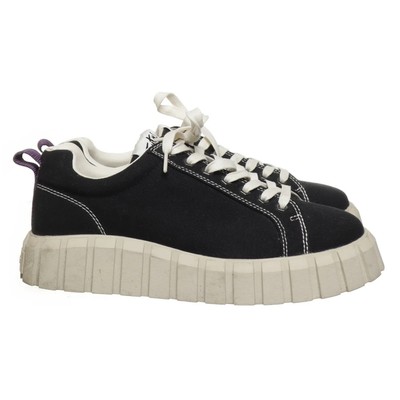 Eytys, Canvas Sneaker, Größe: 43, Schwarz, Unisex (Erwachsene) #uG9