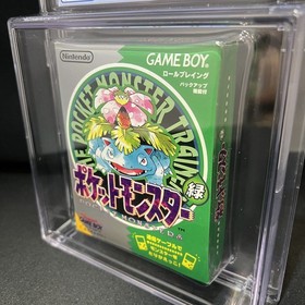 [CGC 7.5] Pokemon Green Version Japanese Game Boy 1996 - Graded NINTENDO