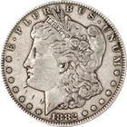 1882-CC Morgan Silver Dollar