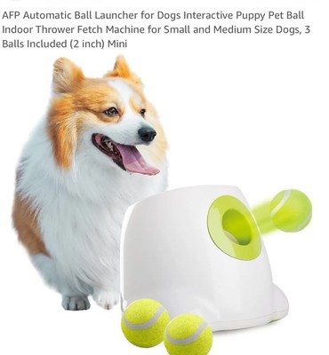 Interactive Dog Fetch Toy: Automatic Ball Launcher