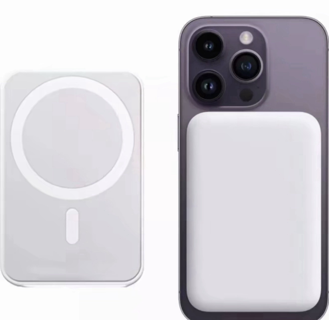 Power Bank MagSafe Battery Pack 20000 mAh Bianco foto 3