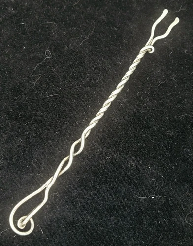 Antique Sterling Gorham Twisted Wire Cocktail Fork~Aesthetic Movement