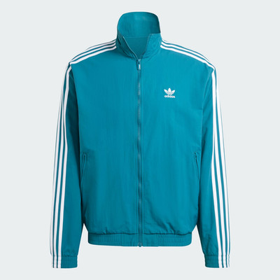 Adidas Originals Adicolor Woven Firebird Herren Tracktop In Legacy Teal Größe XL
