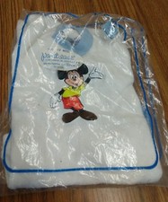 Vntg Disney Mickey Mouse Infant Night Shirt, 12 Mos, Pant-Ease, 1960's  MINT