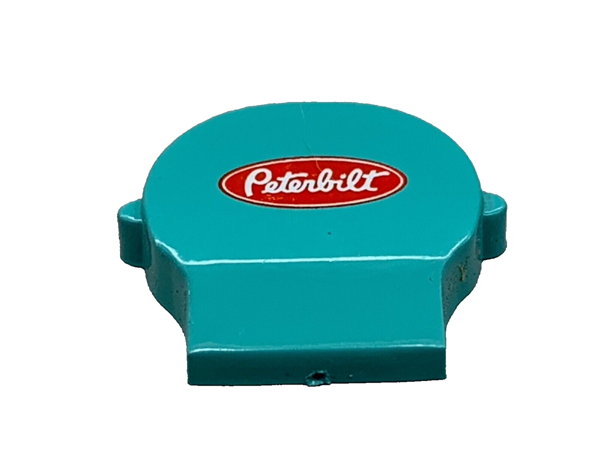 1/64 Scale Black Peterbilt 5th Wheel Plate Cover For 359/379/389 Models - DCP Parts Diecast Truck Accessory
