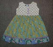 Matilda Jane House Of Clouds Chelsa Dress - Size 4 - EUC HTF